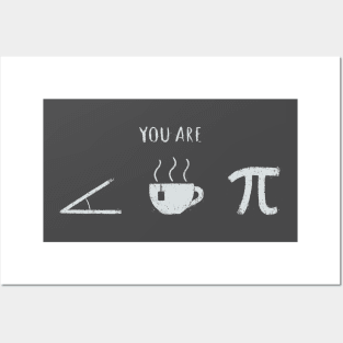 Cutie Pie Math Pun Posters and Art